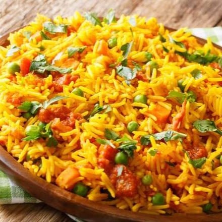 Pilau Rice.