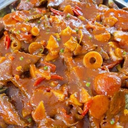 Shrimp Vindaloo.