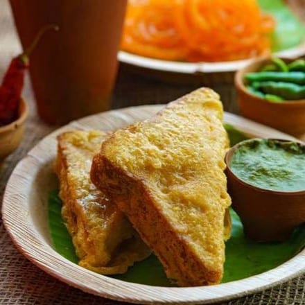 Bread Pakoras.