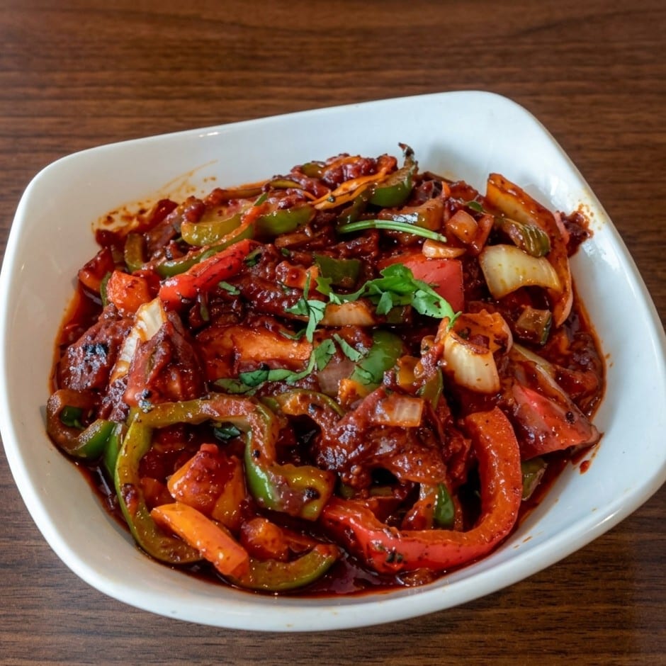 Veggie Jalfrezi.