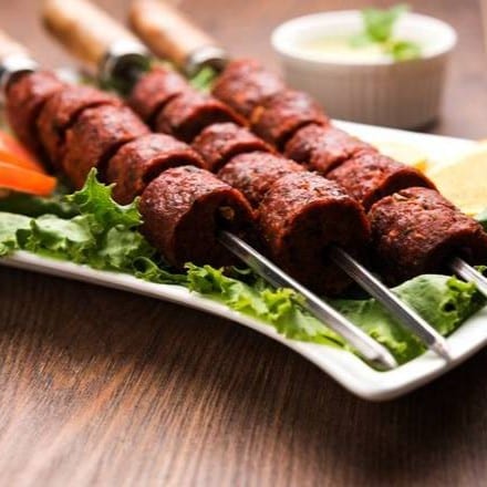 Lamb Seekh Kabab.