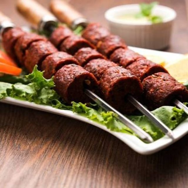 Lamb Seekh Kabab.