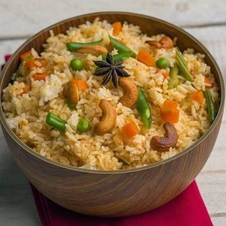 Vegetable Biryani.