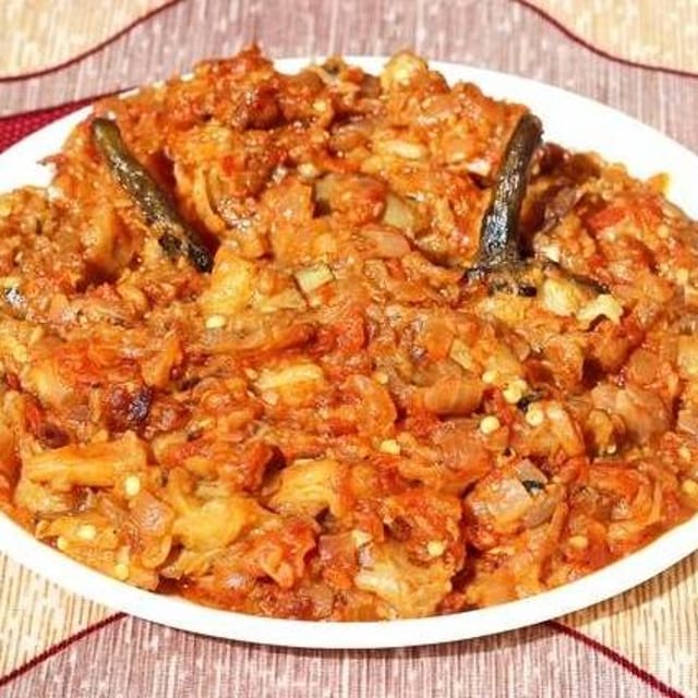 Baingan Aloo.