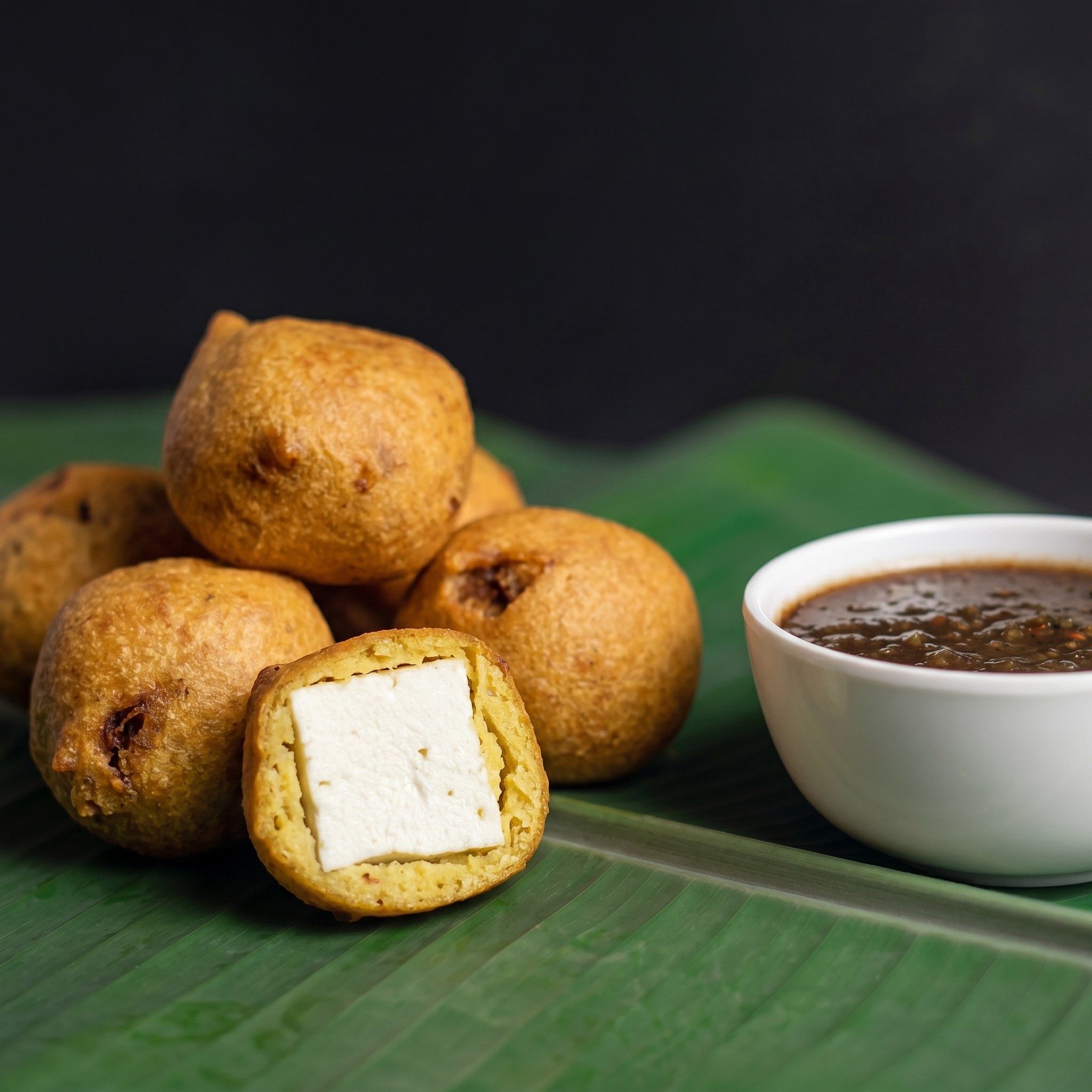 Cheese Pakoras.