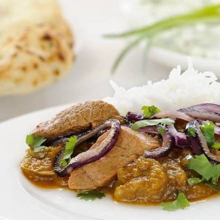 Lamb Jalfrezi.