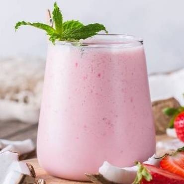 Strawberry Lassi.