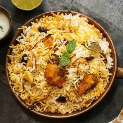 Fish Biryani.