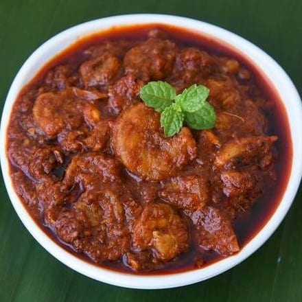 Shrimp Saag.