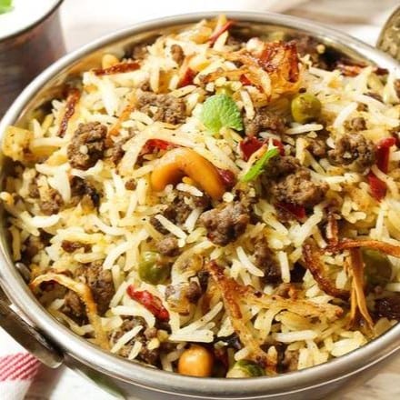 Goat Biryani.